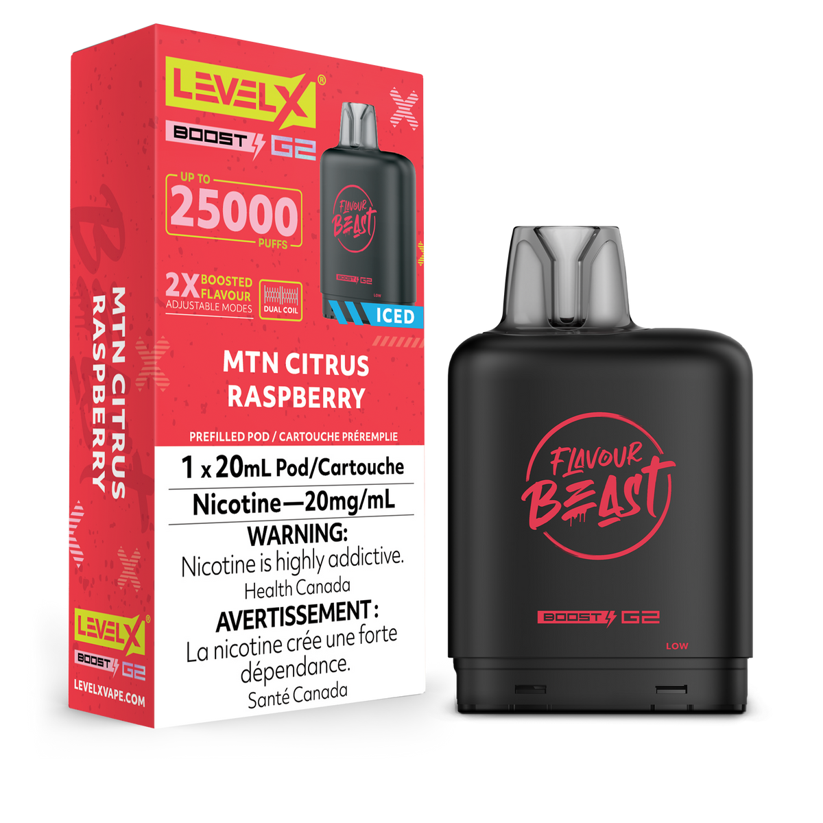 Level X Boost Pod Mtn Citrus Raspberry