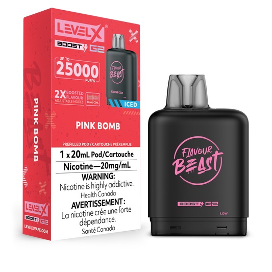 Level X Boost Pod Pink Bomb Iced
