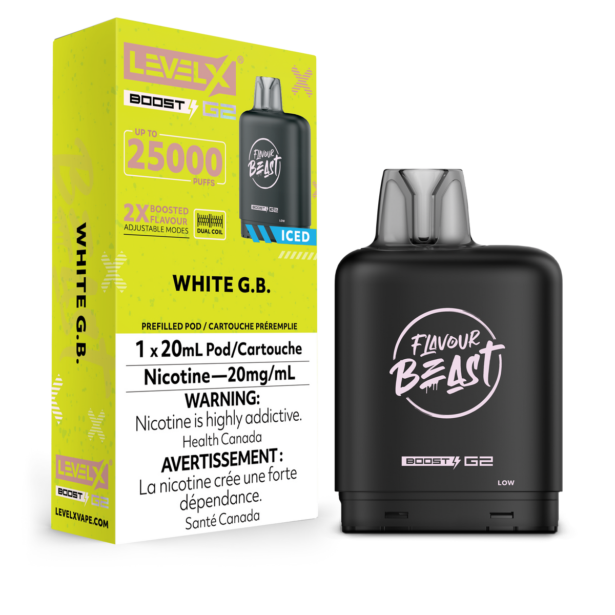 Level X Boost Pod White G B