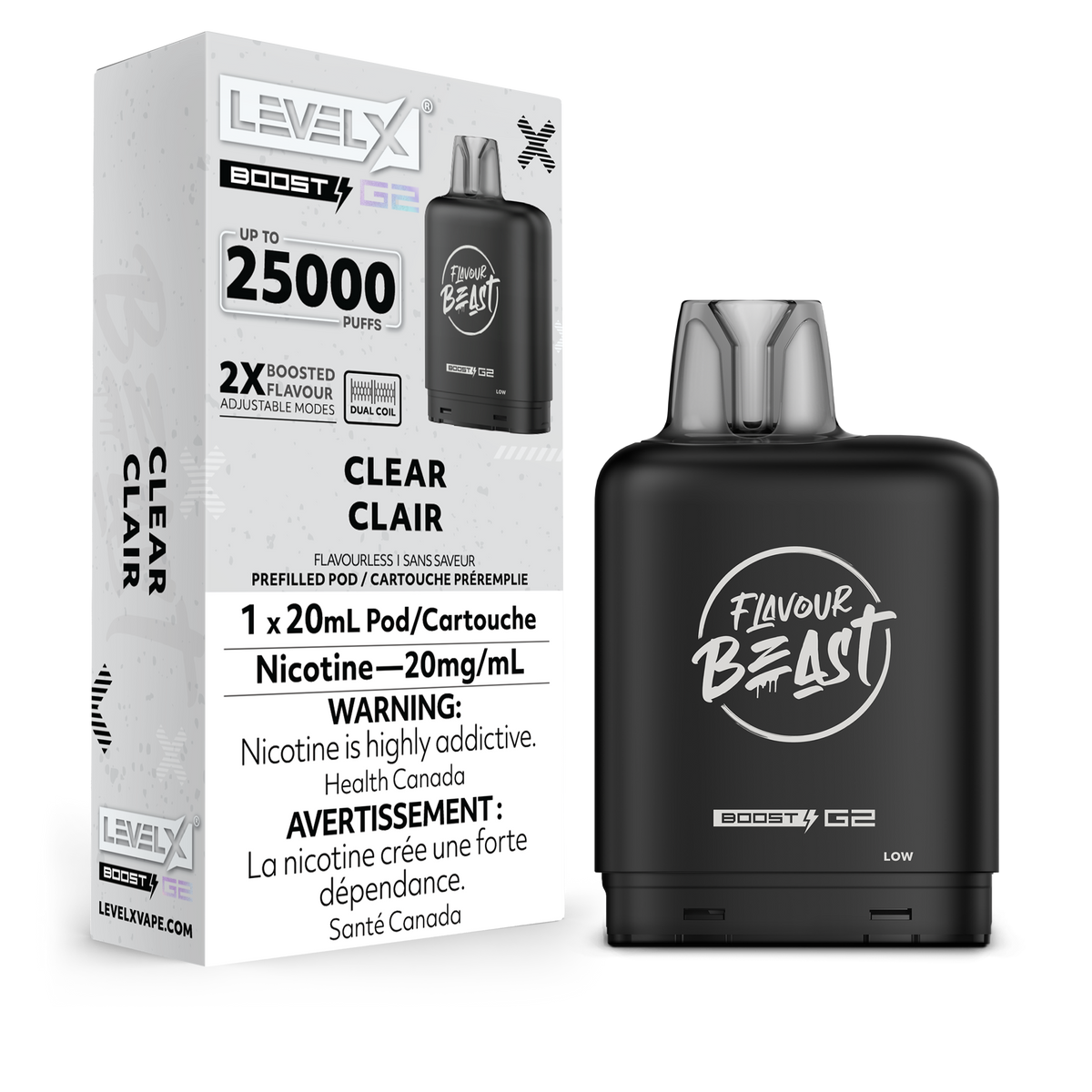 Level X Boost Pod Clear