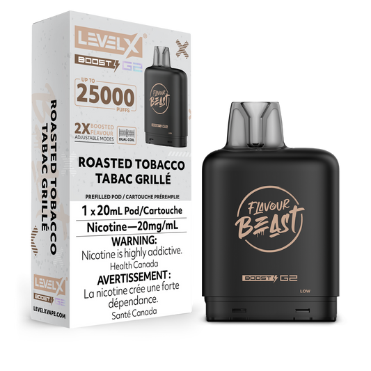 Level X Boost Pod Roasted Tobacco