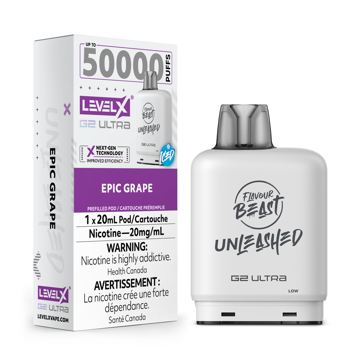 Level X Unleashed G2 Ultra Pod Epic Grape