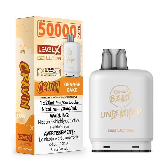 Level X Unleashed G2 Ultra Pod Cravin Orange Bake