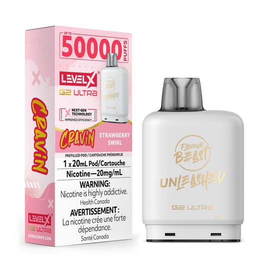 Level X Unleashed G2 Ultra Pod Cravin Strawberry Swirl