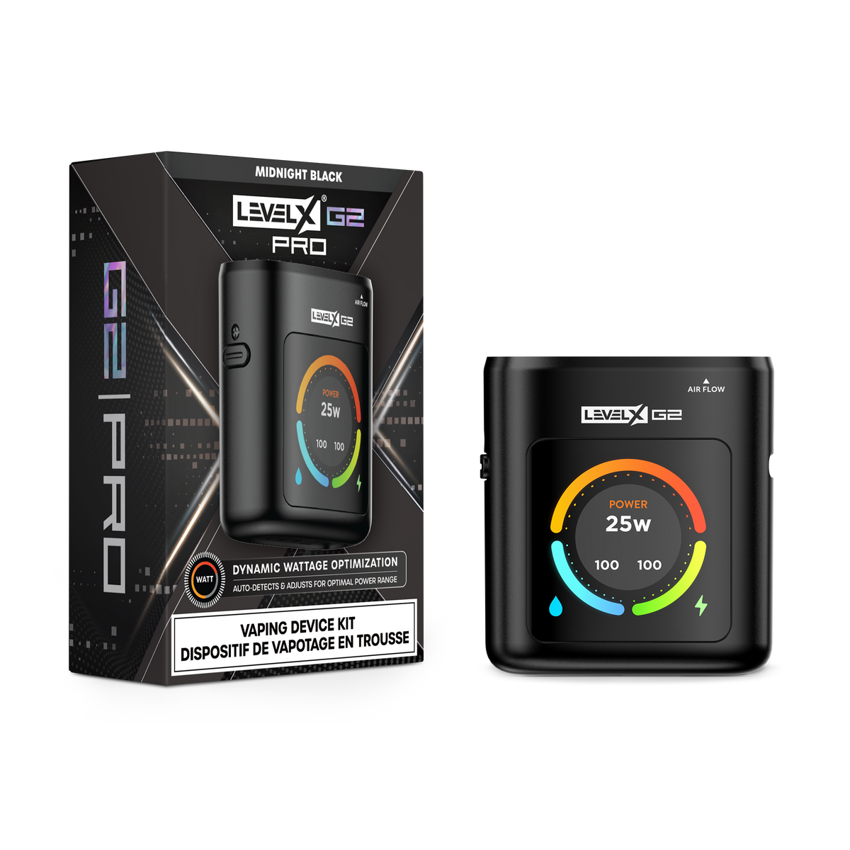 Level X Pro G2 Pro Device Kit 1000 Midnight Black