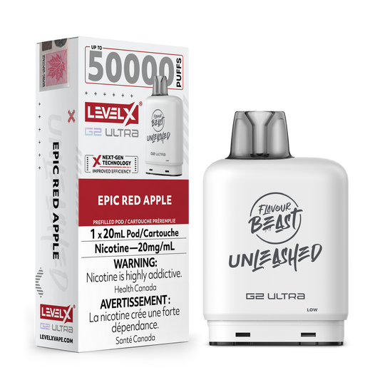 Level X Unleashed G2 Ultra Pod Epic Red Apple